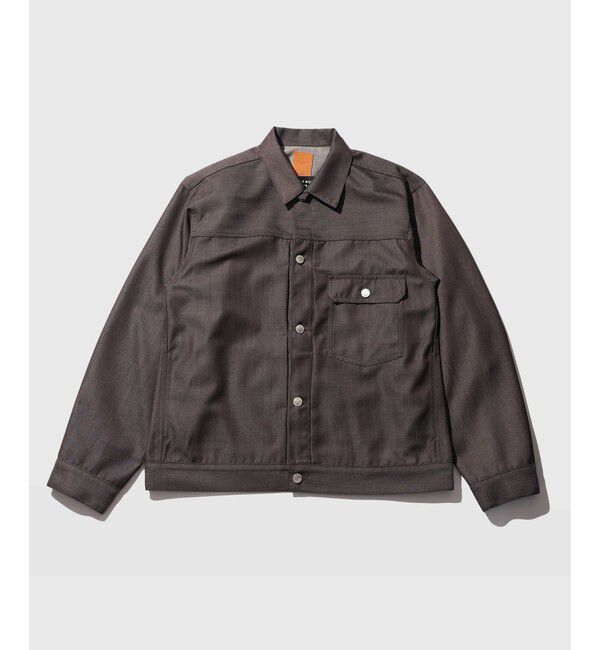 ADAM ET ROPE'「NIKKE デニムトラックジャケット / ADAM ET ROPE' JEANS」|デニムジャケット|