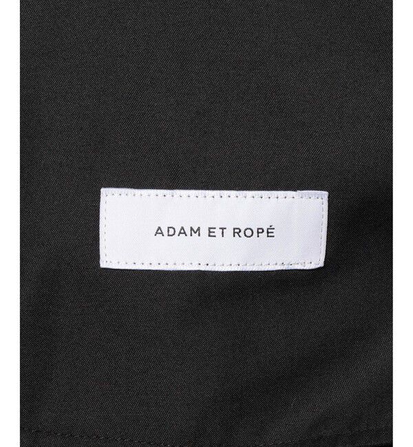 ADAM ET ROPE'「ソフトサーモ ノープリーツ ストレートスラックス」|スラックス|