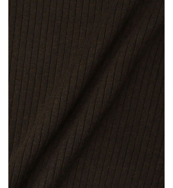 ADAM ET ROPE'「【WEB限定】・【定番】WOOL混リブタートルニット」|ニット・セーター|