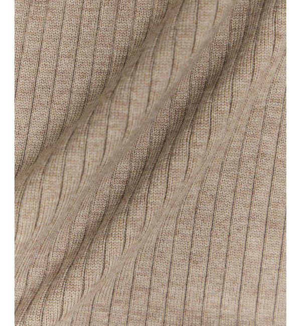 ADAM ET ROPE'「【WEB限定】・【定番】WOOL混リブタートルニット」|ニット・セーター|