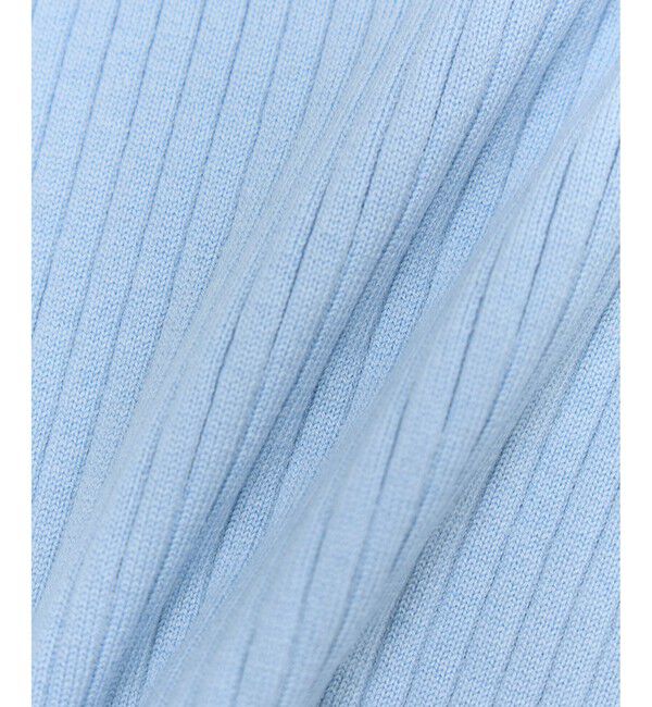 ADAM ET ROPE'「【WEB限定】・【定番】WOOL混リブタートルニット」|ニット・セーター|