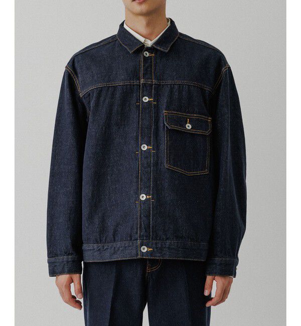 ADAM ET ROPE'「13oz デニムトラッカーズジャケット / ADAM ET ROPE' JEANS」|デニムジャケット|