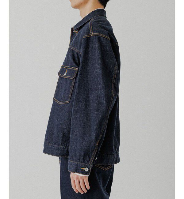 ADAM ET ROPE'「13oz デニムトラッカーズジャケット / ADAM ET ROPE' JEANS」|デニムジャケット|