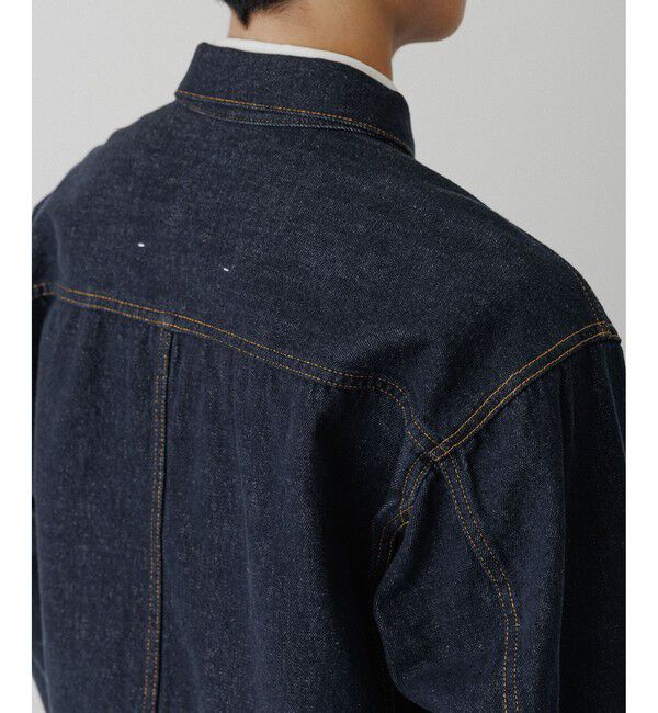 ADAM ET ROPE'「13oz デニムトラッカーズジャケット / ADAM ET ROPE' JEANS」|デニムジャケット|