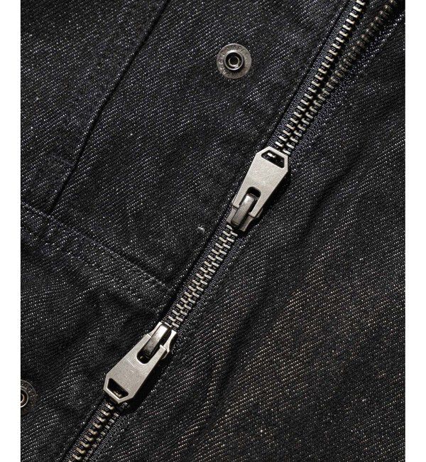 ADAM ET ROPE'「13oz デニムボマーブルゾン / ADAM ET ROPE' JEANS」|ブルゾン・スタジャン|