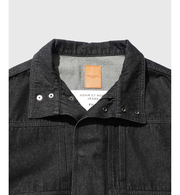 ADAM ET ROPE'「13oz デニムボマーブルゾン / ADAM ET ROPE' JEANS」|ブルゾン・スタジャン|