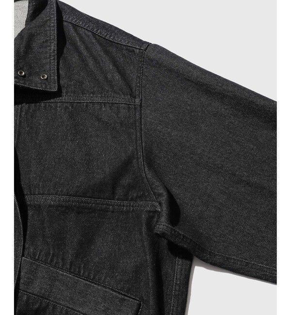ADAM ET ROPE'「13oz デニムボマーブルゾン / ADAM ET ROPE' JEANS」|ブルゾン・スタジャン|