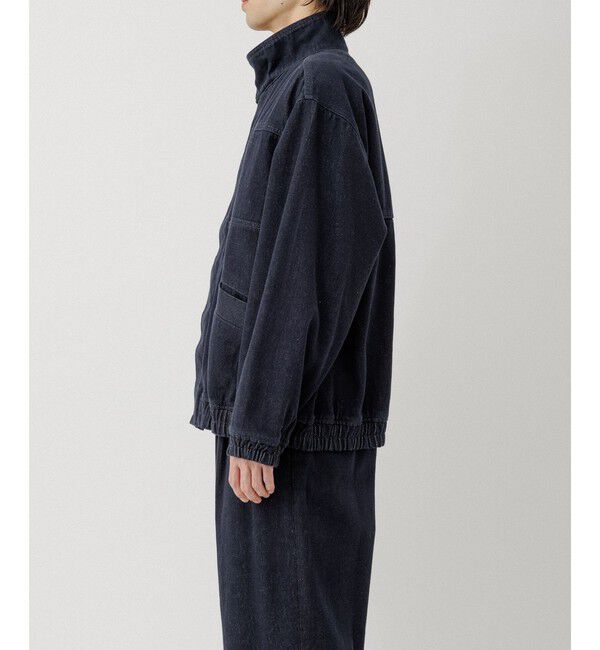 ADAM ET ROPE'「13oz デニムボマーブルゾン / ADAM ET ROPE' JEANS」|ブルゾン・スタジャン|