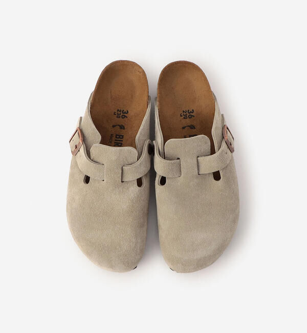  「BIRKENSTOCK | Boston LEVE TAUPE WOMEN」|スリッポン|