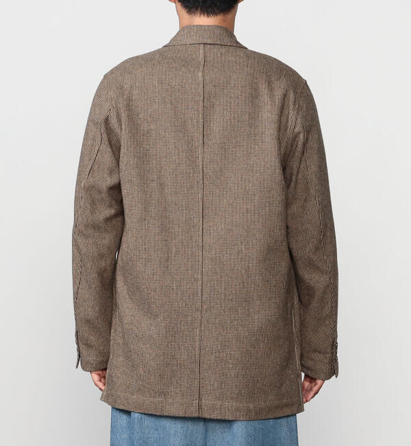  「CHEMISE D'ADAM | 〈別注〉SHIRT JACKET BROWN MEN」|テーラードジャケット|