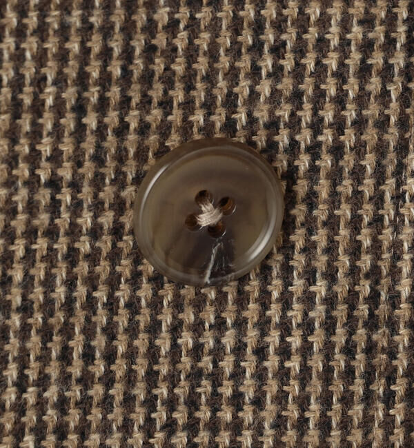  「CHEMISE D'ADAM | 〈別注〉SHIRT JACKET BROWN MEN」|テーラードジャケット|