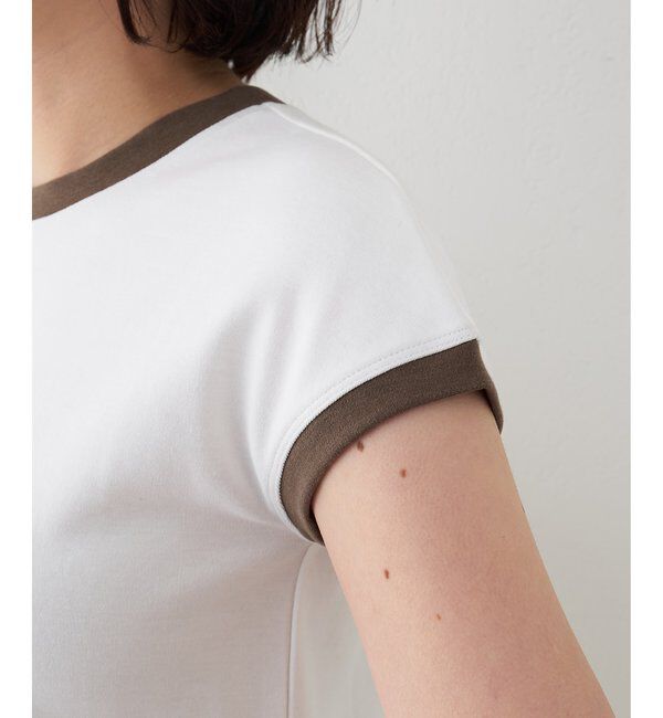 THE PAUSE「【THE PAUSE】フレンチリンガーTEE」|Tシャツ・カットソー|