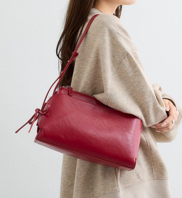  「リボンポケットショルダーバッグ」|トートバッグ|