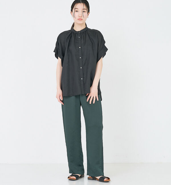 collex「【手洗い可能】【新色】リラックスサテンパンツ」|その他|