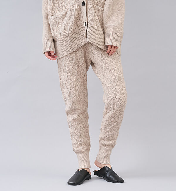 collex「【セットアップ対応】オーガニックコットンリラックスパンツ」|その他|ベージュ
