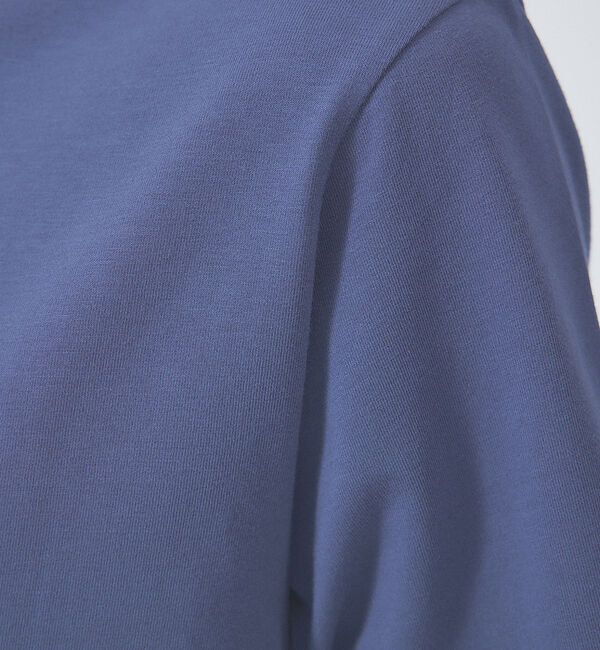 ABAHOUSE「【ノンストレス】定番 / COTTON LYCRA 圧着 クルーネック 半袖 T」|Tシャツ・カットソー|
