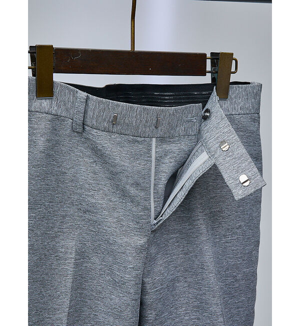 ABAHOUSE「【セットアップ対応】TOP調 カラミ メッシュ ナチュラルストレッチ スラックス」|スラックス|