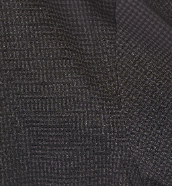 ABAHOUSE「【FLEX SHIRTS】コンパクトシルキー ギンガムチェック 長袖シャツ」|シャツ・ブラウス|