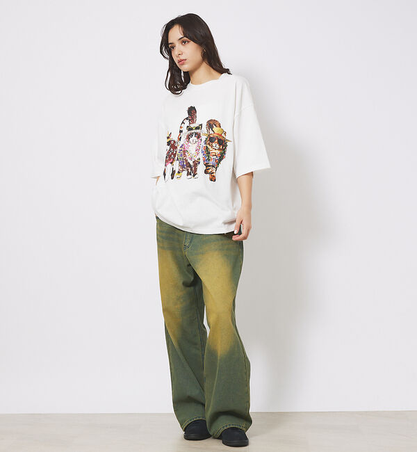 ABAHOUSE「【CORISCO/コリスコ】 Animal猫 Tシャツ/アニマルTシャツ」|Tシャツ・カットソー|