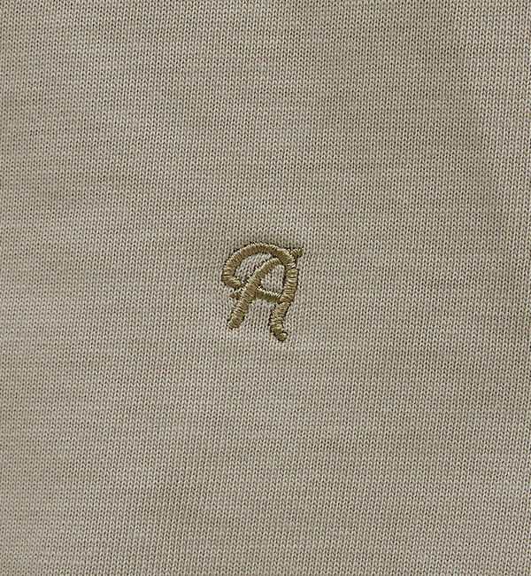 ABAHOUSE「ワンポイント刺繍　クルーネック長袖Tシャツ」|Tシャツ・カットソー|