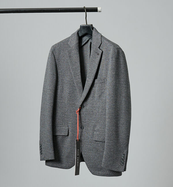 ABAHOUSE「【セットアップ対応】WOOL&times;COTTON ムリネ ジャージー ジャケット /」|テーラードジャケット|