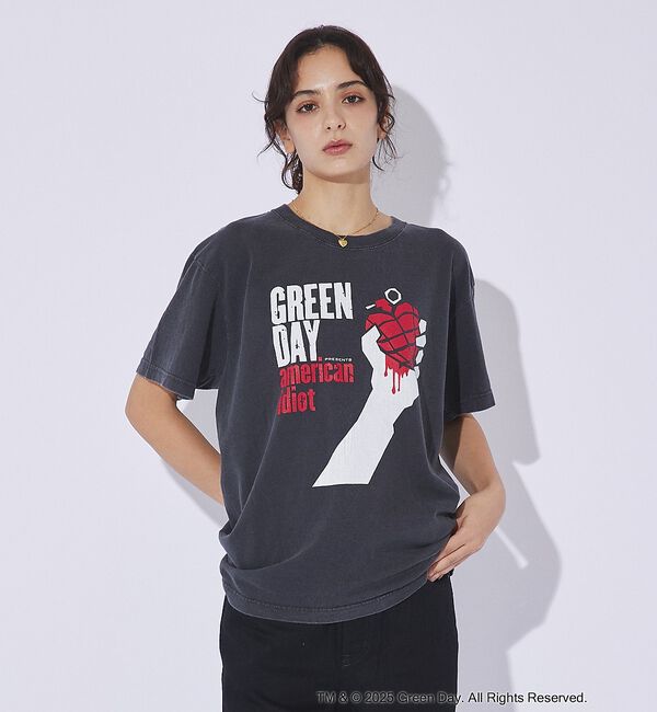 ABAHOUSE「【GOOD ROCK SPEED/グッドロックスピード】GREEN DAY /グ」|Tシャツ・カットソー|ブラック系その他1