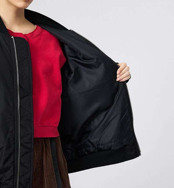 ABAHOUSE「【ALPHA / アルファ】MA-1 RELAXED FIT FLIGHT JA」|ブルゾン・スタジャン|