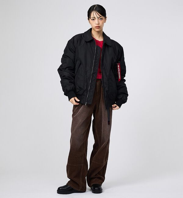 ABAHOUSE「【ALPHA / アルファ】CWU-45/P RELAXED FIT FLIGH」|ブルゾン・スタジャン|