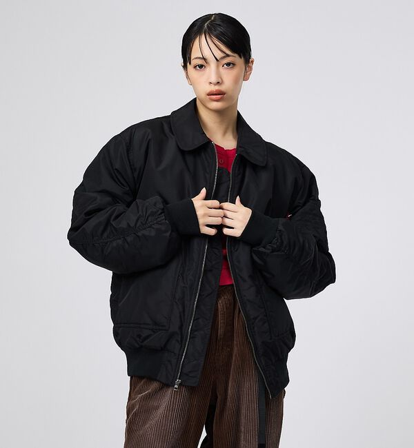 ABAHOUSE「【ALPHA / アルファ】CWU-45/P RELAXED FIT FLIGH」|ブルゾン・スタジャン|