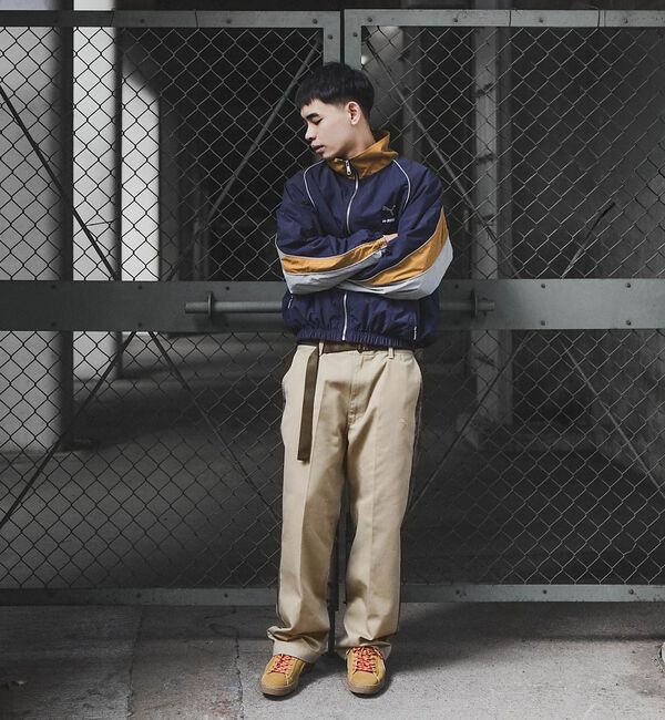 ABAHOUSE「【PUMA &times; SCYE / プーマ &times; サイ】T7 WOVEN JACKET」|ブルゾン・スタジャン|