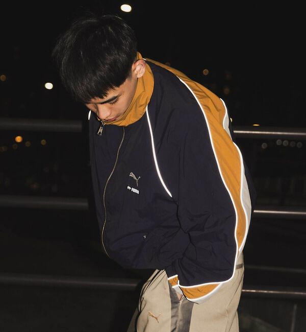 ABAHOUSE「【PUMA &times; SCYE / プーマ &times; サイ】T7 WOVEN JACKET」|ブルゾン・スタジャン|
