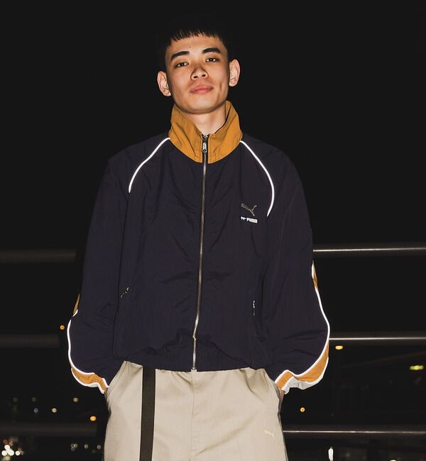 ABAHOUSE「【PUMA &times; SCYE / プーマ &times; サイ】T7 WOVEN JACKET」|ブルゾン・スタジャン|
