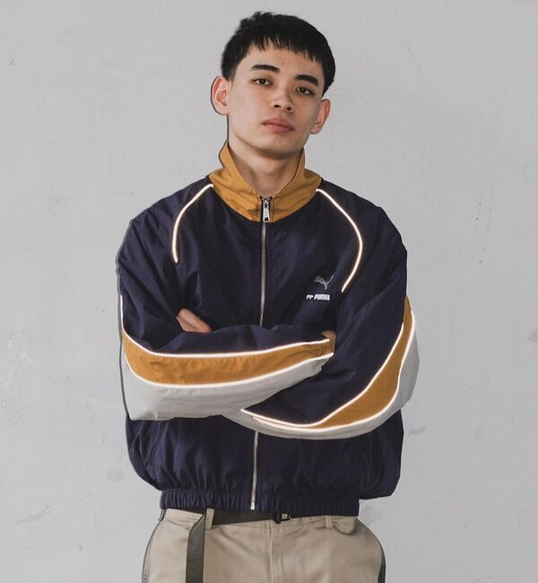 ABAHOUSE「【PUMA &times; SCYE / プーマ &times; サイ】T7 WOVEN JACKET」|ブルゾン・スタジャン|