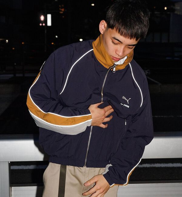 ABAHOUSE「【PUMA &times; SCYE / プーマ &times; サイ】T7 WOVEN JACKET」|ブルゾン・スタジャン|