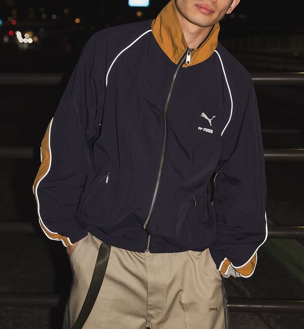 ABAHOUSE「【PUMA &times; SCYE / プーマ &times; サイ】T7 WOVEN JACKET」|ブルゾン・スタジャン|