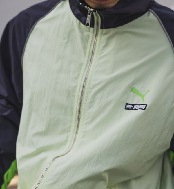 ABAHOUSE「【PUMA &times; SCYE / プーマ &times; サイ】T7 WOVEN JACKET」|ブルゾン・スタジャン|