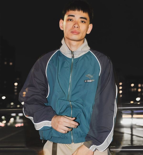 ABAHOUSE「【PUMA &times; SCYE / プーマ &times; サイ】T7 WOVEN JACKET」|ブルゾン・スタジャン|