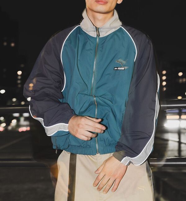 ABAHOUSE「【PUMA &times; SCYE / プーマ &times; サイ】T7 WOVEN JACKET」|ブルゾン・スタジャン|
