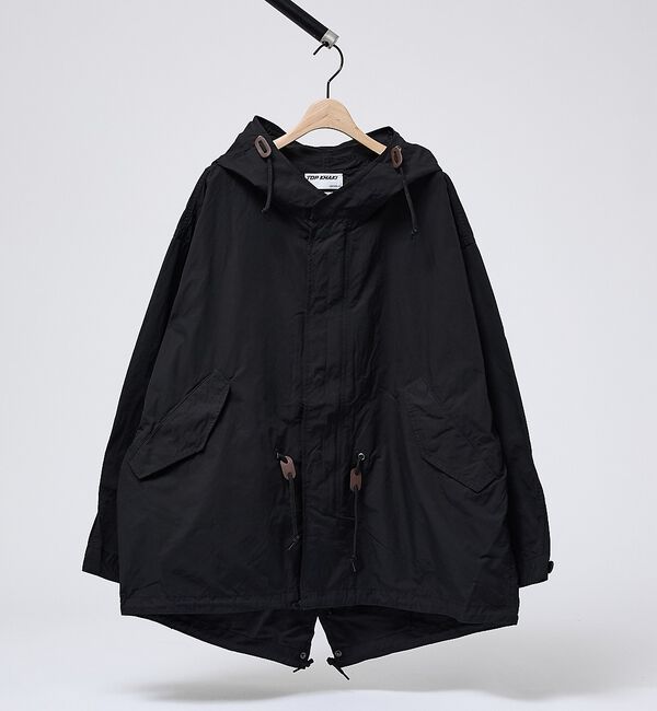 ABAHOUSE「【JOHNBULL/ジョンブル】M51 SHORT PARKA/ショートパーカー」|パーカー|ブラック