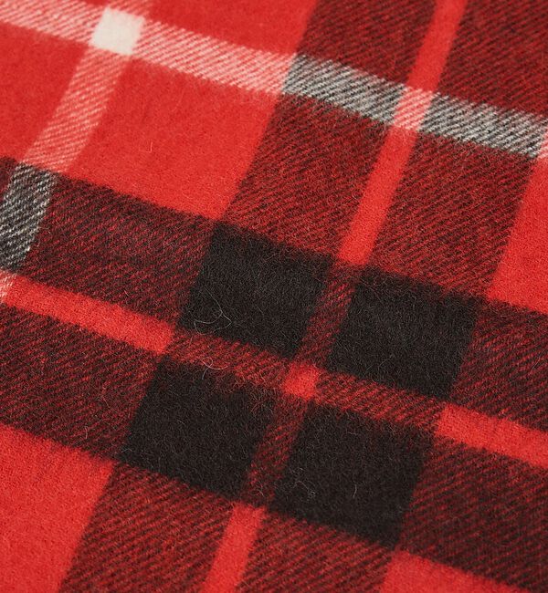 ABAHOUSE「【TWEEDMILL / ツイードミル】大判トライアングル ストール / トライ」|マフラー|