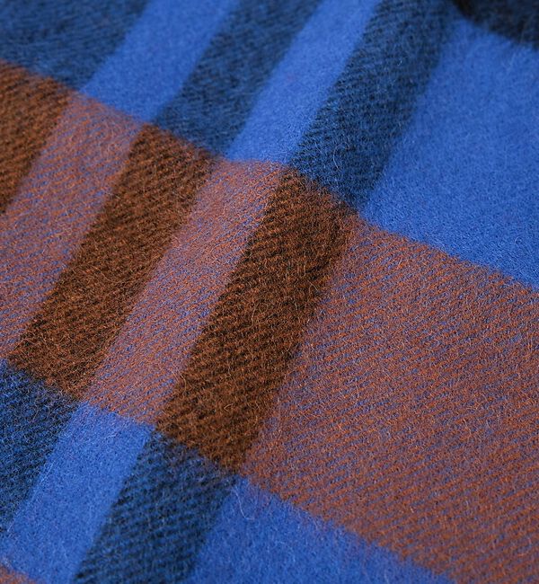 ABAHOUSE「【TWEEDMILL / ツイードミル】大判トライアングル ストール / トライ」|マフラー|