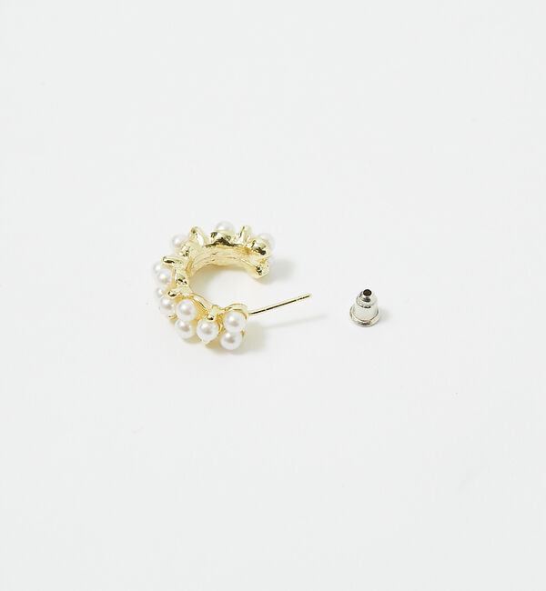 Rouge vif「【sauvage peau】メタルデザインピアス」|ピアス|
