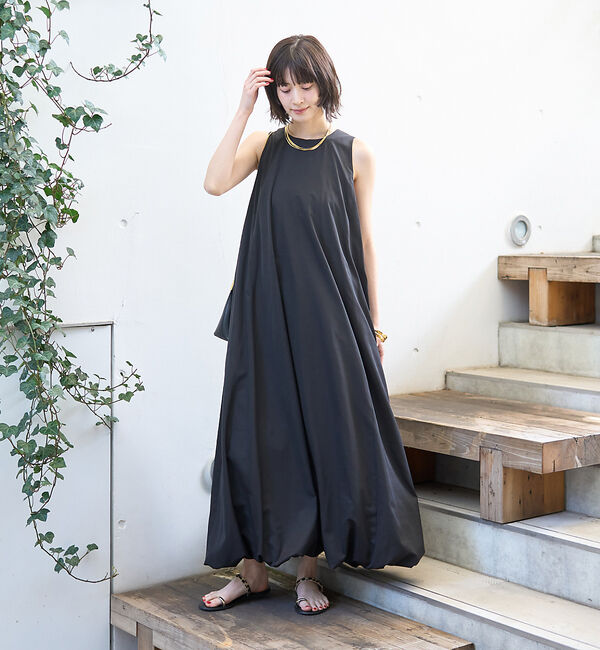Rouge vif「ノースリーブ バルーンワンピース」|ワンピース|
