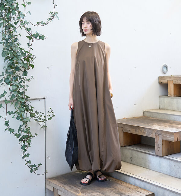 Rouge vif「ノースリーブ バルーンワンピース」|ワンピース|