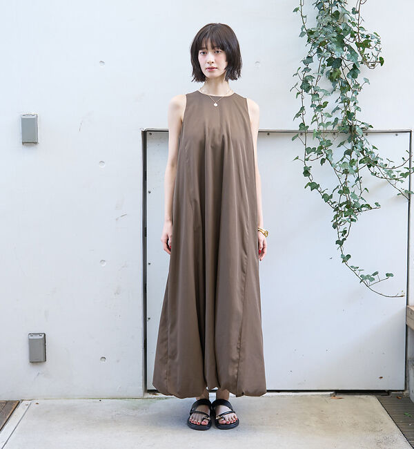 Rouge vif「ノースリーブ バルーンワンピース」|ワンピース|