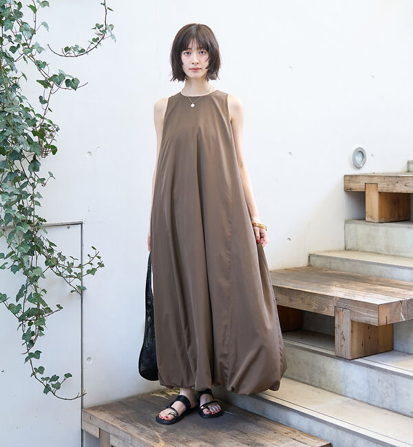 Rouge vif「ノースリーブ バルーンワンピース」|ワンピース|