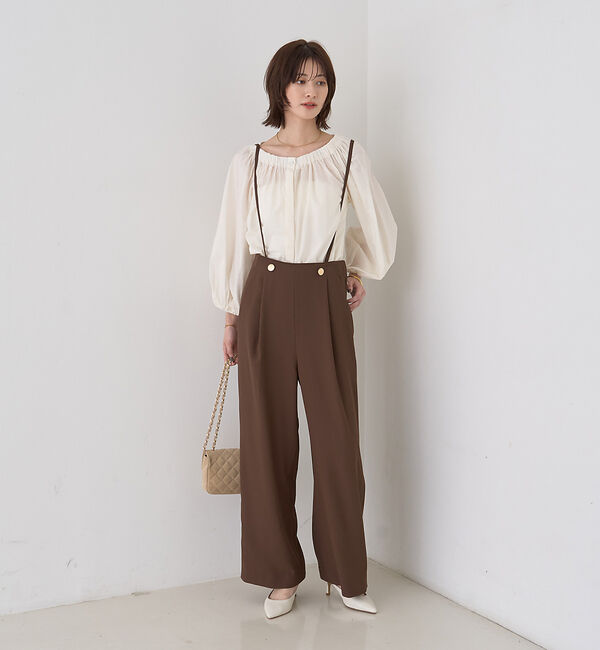 Rouge vif「ローンオフショルブラウス」|シャツ・ブラウス|