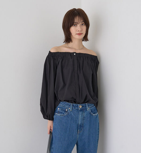 Rouge vif「ローンオフショルブラウス」|シャツ・ブラウス|