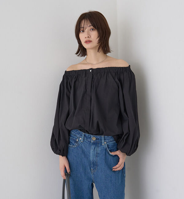 Rouge vif「ローンオフショルブラウス」|シャツ・ブラウス|