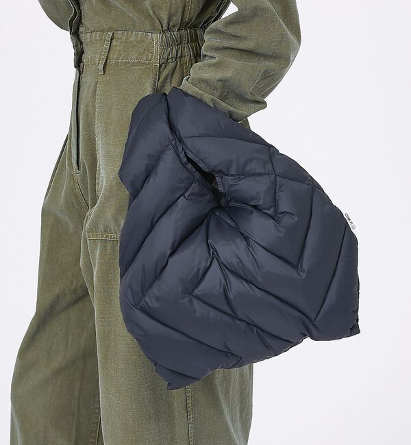 Rouge vif「【KWD/ケーダブルディー】ダウンバッグ/DOWN BAG/ハンドバッグ」|ハンドバッグ|ブラック